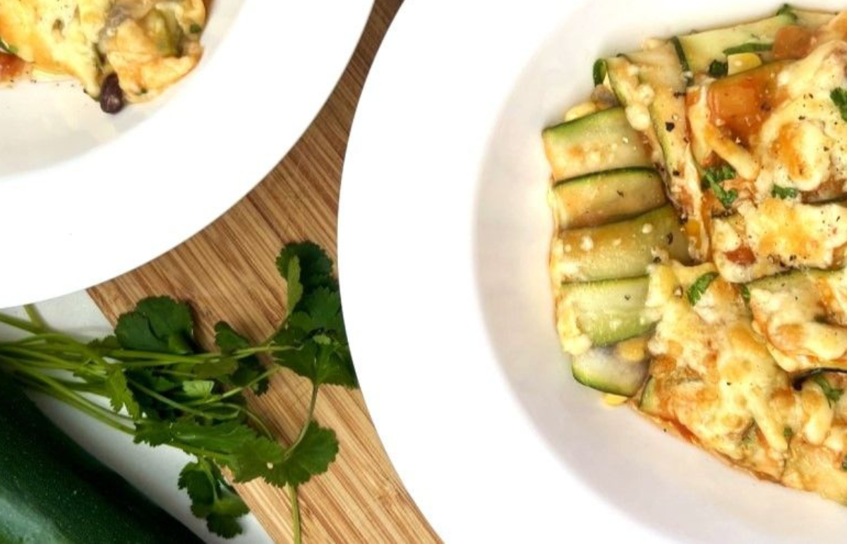 Zucchini Enchilada Roll Ups