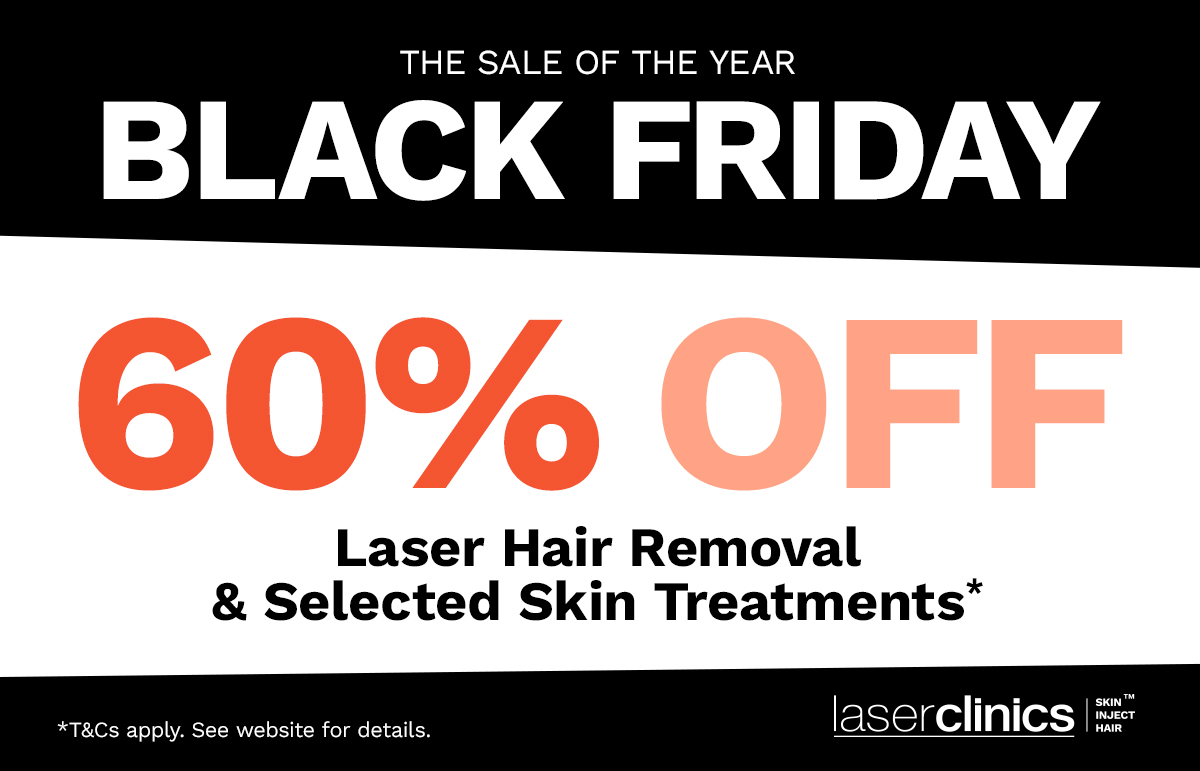 Laser Clinics Australia - 60% Off Laser Hair Removal Treatments* & Selected Skin Treatments*